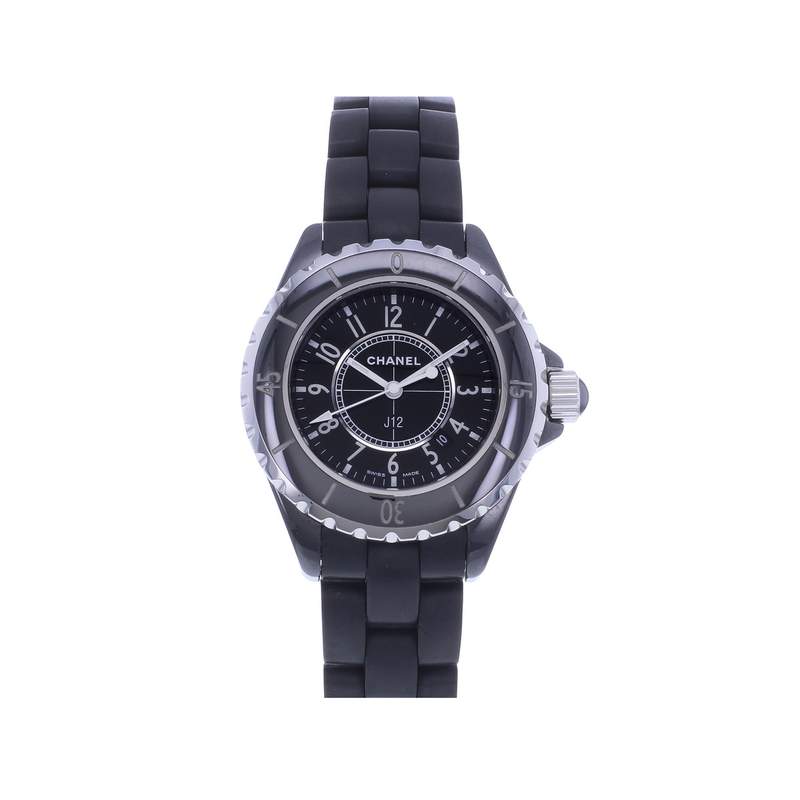 Montre d'occasion CHANEL J12 33 mm femme quartz bracelet caoutchouc - vue 1