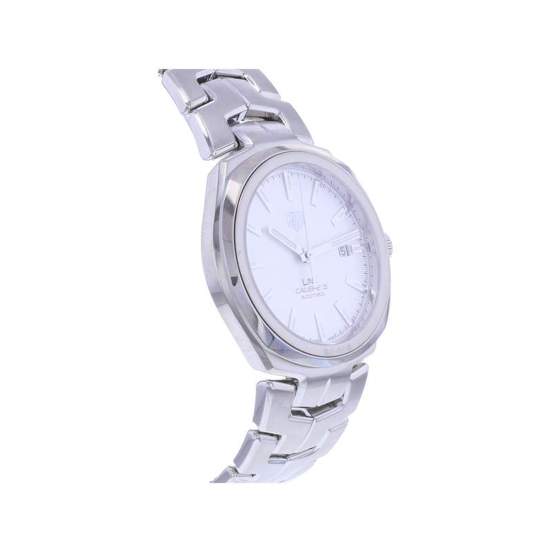 Montre d'occasion TAG HEUER Link Calibre 5 homme automatique bracelet acier - vue 2