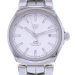 Montre d'occasion TAG HEUER Link Calibre 5 homme automatique bracelet acier - vue D1