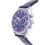 Montre d'occasion ZENITH El Primero 36000 Vph homme automatique bracelet cuir - vue D2