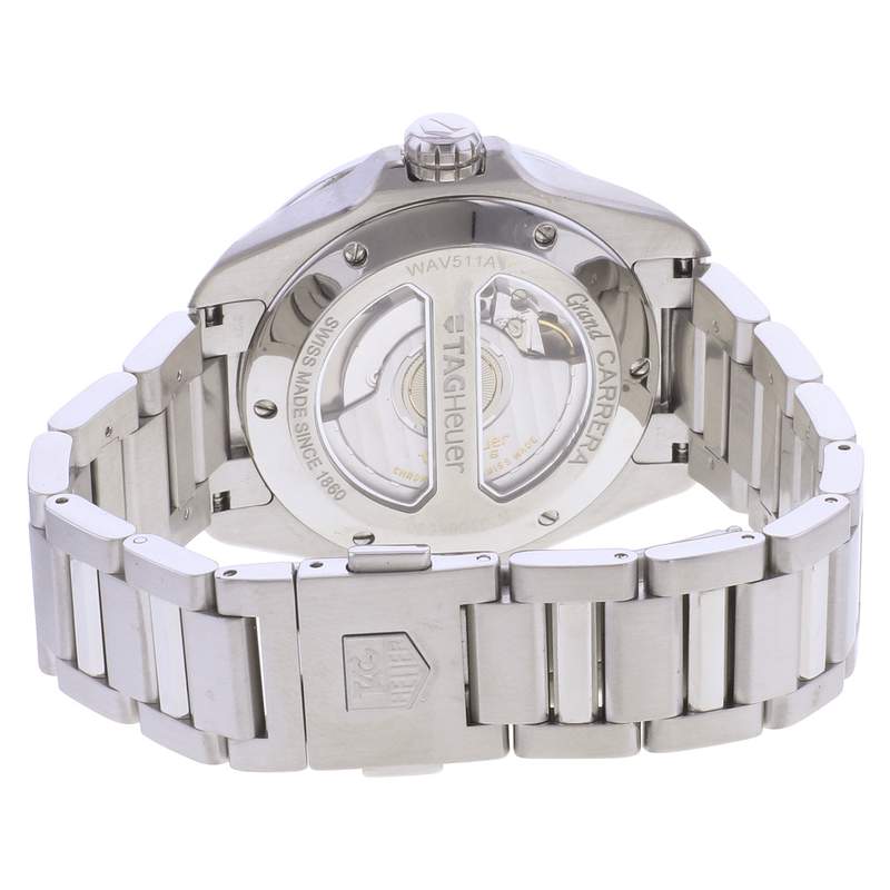 Montre d'occasion TAG HEUER Grand Carrera Calibre 6 homme automatique bracelet acier - vue 3
