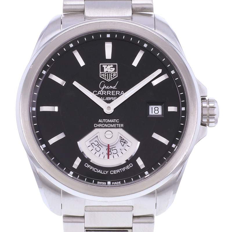 Montre d'occasion TAG HEUER Grand Carrera Calibre 6 homme automatique bracelet acier - vue D1