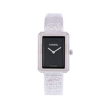 Montre d'occasion CHANEL Boy-Friend Petit Modèle femme quartz bracelet acier