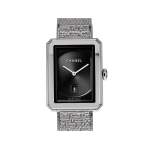 Montre d'occasion CHANEL Boy-Friend Moyen Modèle femme quartz bracelet acier - vue 1
