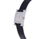 Montre d'occasion HERMES Heure H femme quartz bracelet cuir d'origine - vue D2