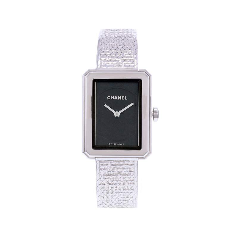 Montre d'occasion CHANEL Boy-Friend Moyen Modèle femme quartz bracelet acier - vue 1