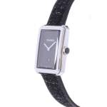Montre d'occasion CHANEL Boy-Friend Moyen Modèle femme quartz bracelet cuir d'origine - vue D2