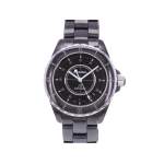 Montre d'occasion CHANEL J12 38 mm Rubis femme automatique bracelet céramique - vue 1