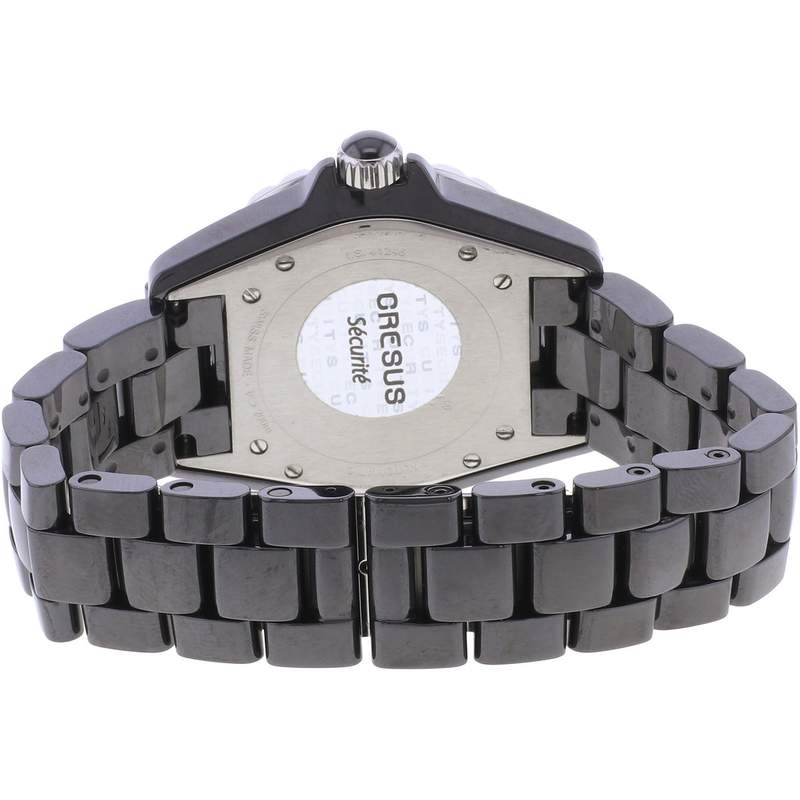 Montre d'occasion CHANEL J12 38 mm Rubis femme automatique bracelet céramique - vue 3