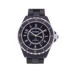 Montre d'occasion CHANEL J12 42 mm homme automatique bracelet céramique - vue 1