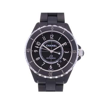 Montre d'occasion CHANEL J12 42 mm homme automatique bracelet céramique