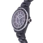 Montre d'occasion CHANEL J12 42 mm homme automatique bracelet céramique - vue D2