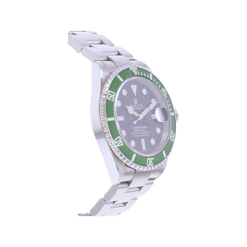 Montre d'occasion ROLEX Submariner Date 50ème anniversaire homme mouvement automatique certifié (cosc) bracelet acier - vue 2