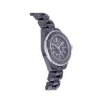 Montre d'occasion CHANEL J12 33 mm femme quartz bracelet céramique - vue 2