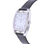 Montre d'occasion HERMES Cape Cod Tonneau mixte quartz bracelet cuir cresus - vue D2