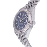 Montre d'occasion ROLEX Sky-Dweller homme mouvement automatique certifié (cosc) bracelet acier - vue D2