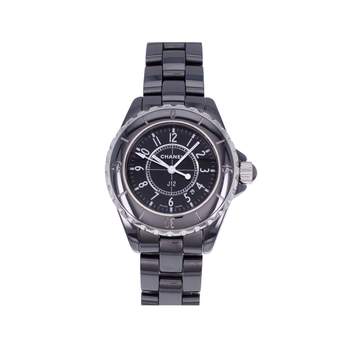 Montre d'occasion CHANEL J12 33 mm femme quartz bracelet céramique