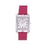 Montre d'occasion HERMES Cape Cod femme quartz bracelet cuir - vue 1