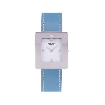 Montre d'occasion HERMES Belt femme quartz bracelet acier