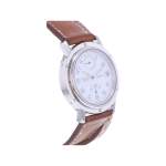 Montre d'occasion HERMES Clipper Chrono homme automatique bracelet cuir d'origine - vue 2