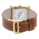Montre d'occasion HERMES Heure H MM femme quartz bracelet cuir - vue 3