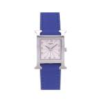Montre d'occasion HERMES Heure H femme quartz bracelet cuir - vue 1