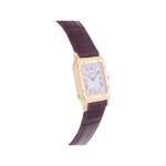 Montre d'occasion CARTIER Santos Dumont Collection Privée mixte mécanique bracelet cuir cresus - vue 2