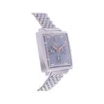 Montre d'occasion HEUER Monaco Chronographe Vintage homme mécanique bracelet acier - vue 2