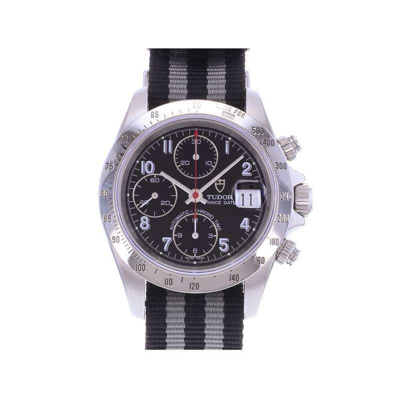 Montre d'occasion TUDOR Prince Date homme automatique bracelet nato - vue 1