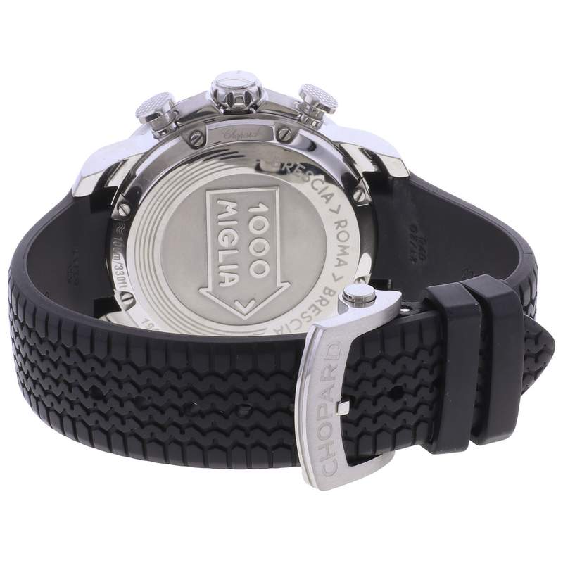 Montre d'occasion CHOPARD Mille Miglia GTS Chrono homme automatique bracelet caoutchouc - vue 3