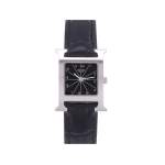 Montre d'occasion HERMES Heure H femme quartz bracelet cuir - vue 1