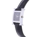Montre d'occasion HERMES Heure H femme quartz bracelet cuir - vue D2