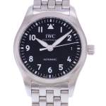 Montre d'occasion IWC Pilot homme automatique bracelet acier - vue D1