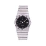Montre d'occasion OMEGA Constellation femme quartz bracelet acier - vue 1