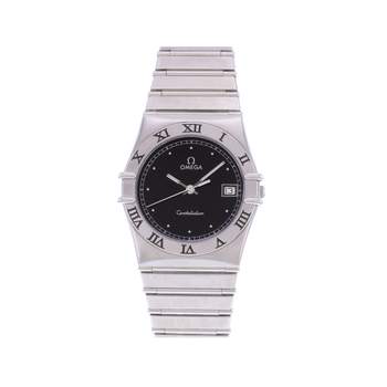 Montre d'occasion OMEGA Constellation femme quartz bracelet acier