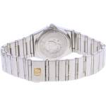 Montre d'occasion OMEGA Constellation femme quartz bracelet acier - vue 3
