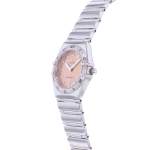 Montre d'occasion OMEGA Constellation femme quartz bracelet acier - vue D2