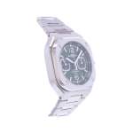 Montre d'occasion BELL & ROSS BR-05 Chrono Green Steel homme automatique bracelet acier - vue 2