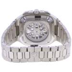 Montre d'occasion BELL & ROSS BR-05 Chrono Green Steel homme automatique bracelet acier - vue 3