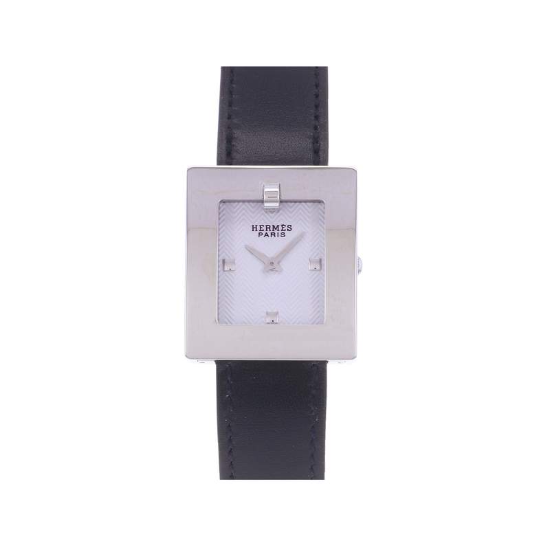 Montre d'occasion HERMES Belt femme quartz bracelet cuir d'origine - vue 1