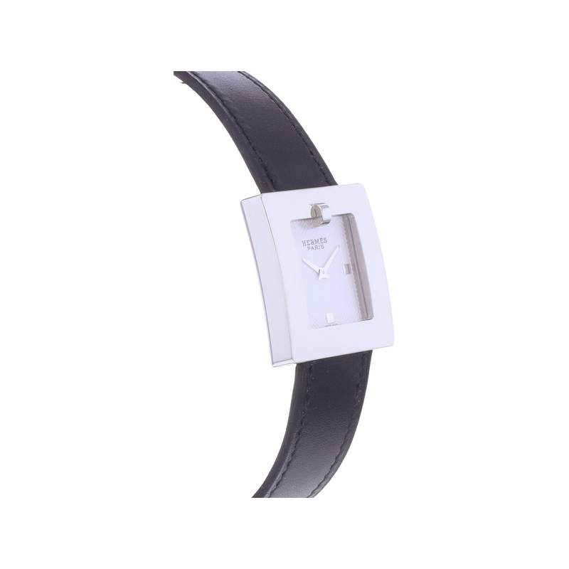 Montre d'occasion HERMES Belt femme quartz bracelet cuir d'origine - vue 2