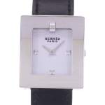 Montre d'occasion HERMES Belt femme quartz bracelet cuir d'origine - vue D1