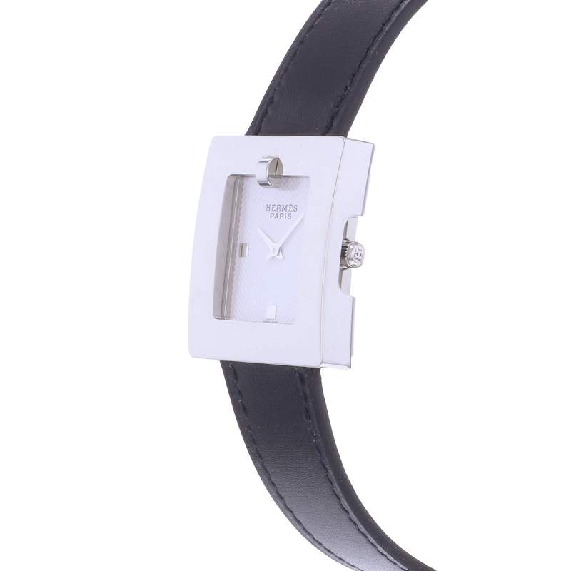 Montre d'occasion HERMES Belt femme quartz bracelet cuir d'origine - vue D2