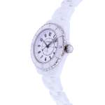 Montre d'occasion CHANEL J12 33 mm femme quartz bracelet céramique - vue D2