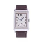 Montre d'occasion JAEGER LECOULTRE Reverso Classique Small Second homme mécanique bracelet cuir cresus - vue 1