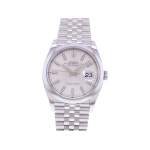 Montre d'occasion ROLEX DateJust 36 homme mouvement automatique certifié (cosc) bracelet acier - vue 1