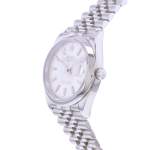 Montre d'occasion ROLEX DateJust 36 homme mouvement automatique certifié (cosc) bracelet acier - vue D2