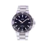 Montre d'occasion ORIS Aquis Date homme automatique bracelet acier - vue 1