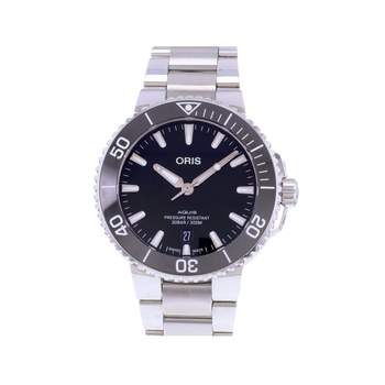 Montre d'occasion ORIS Aquis Date homme automatique bracelet acier