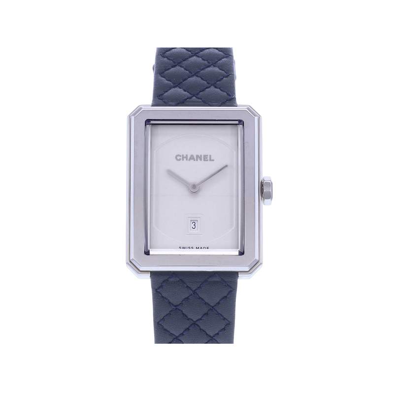 Montre d'occasion CHANEL Boy-Friend femme quartz bracelet cuir d'origine - vue 1